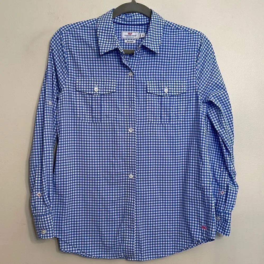 Vineyard Vines Relaxed Fit Blouse